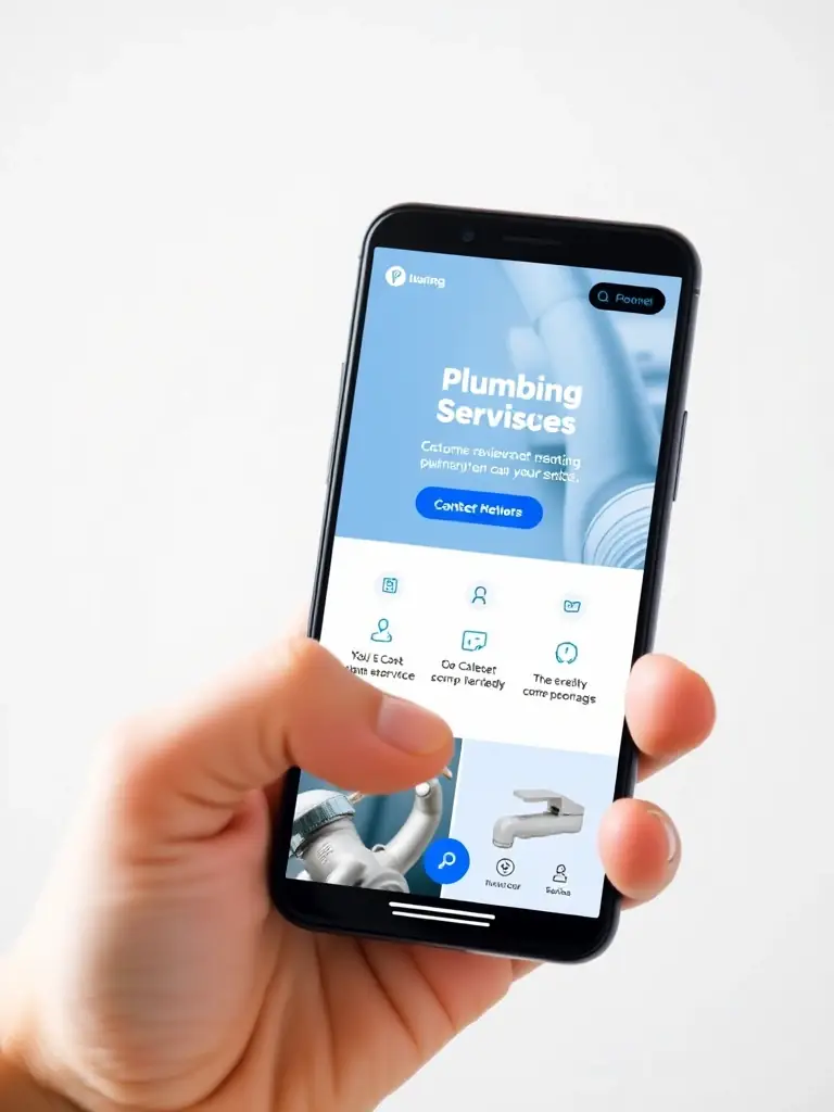 A customer reviewing a completed service report on their mobile device, demonstrating improved service quality.